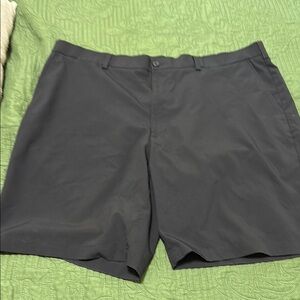 PGA Tour Men's Black Flat Front Shorts